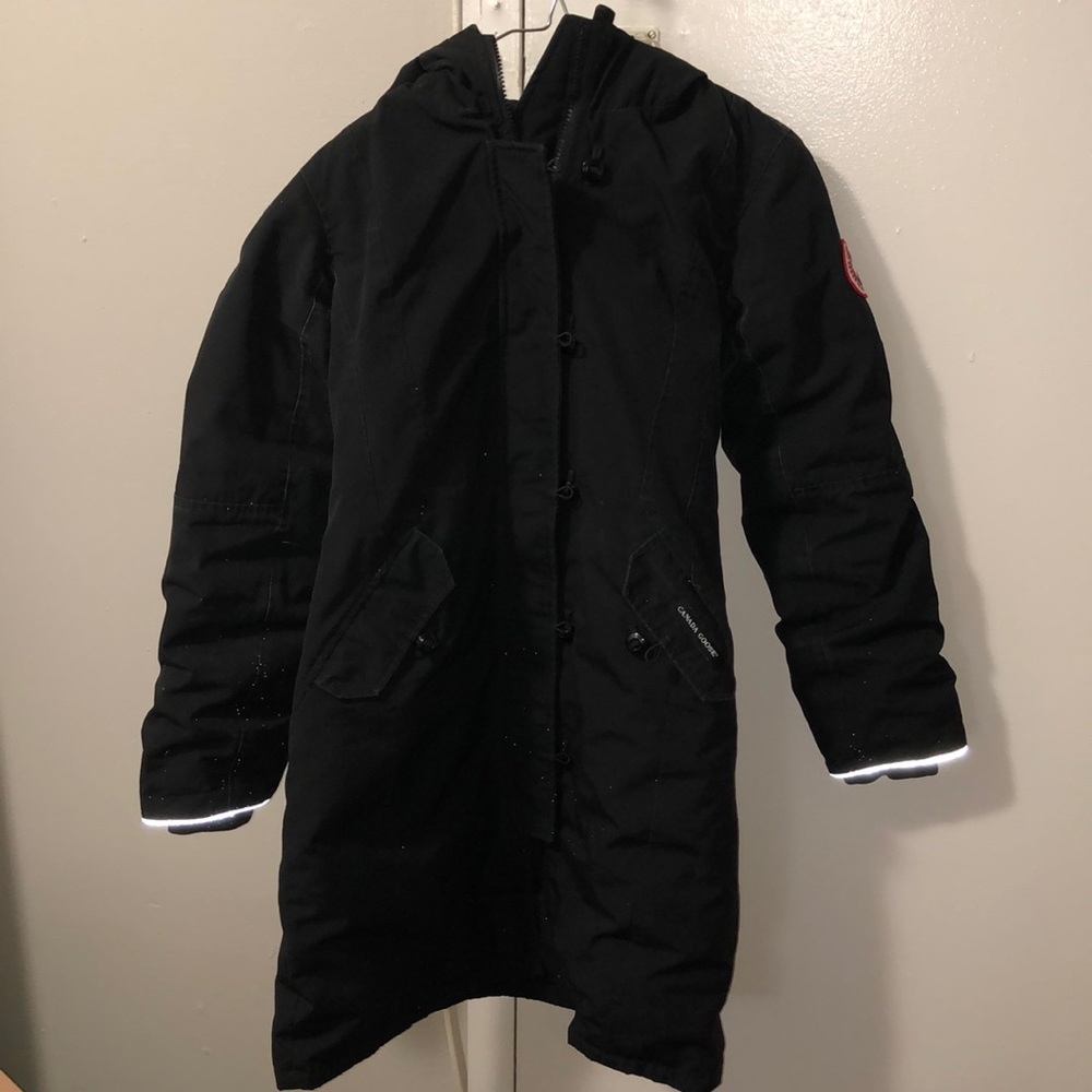 Black Canada Goose Britannica Parka